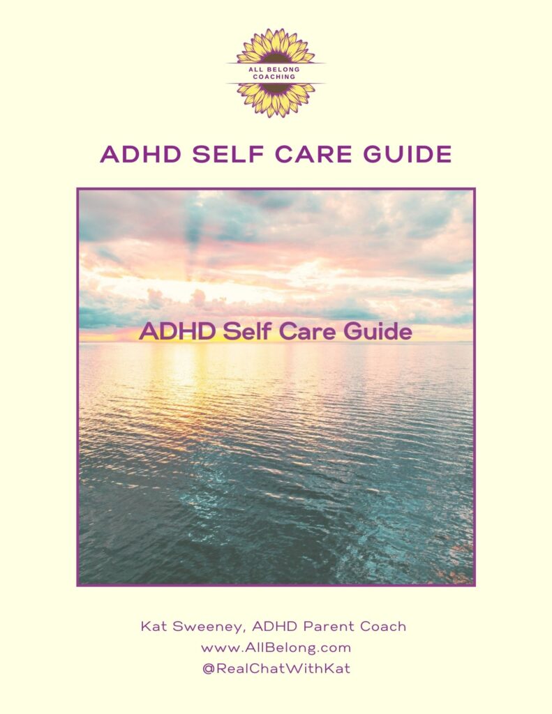 ADHD Self Care Guide