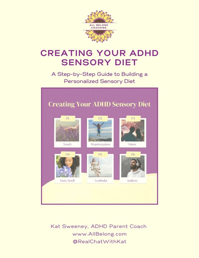 Creating Your Sensory Diet Guide