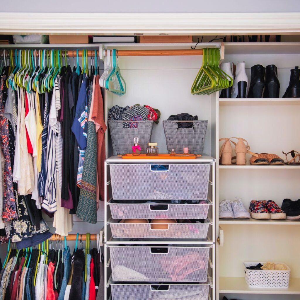 organized closet