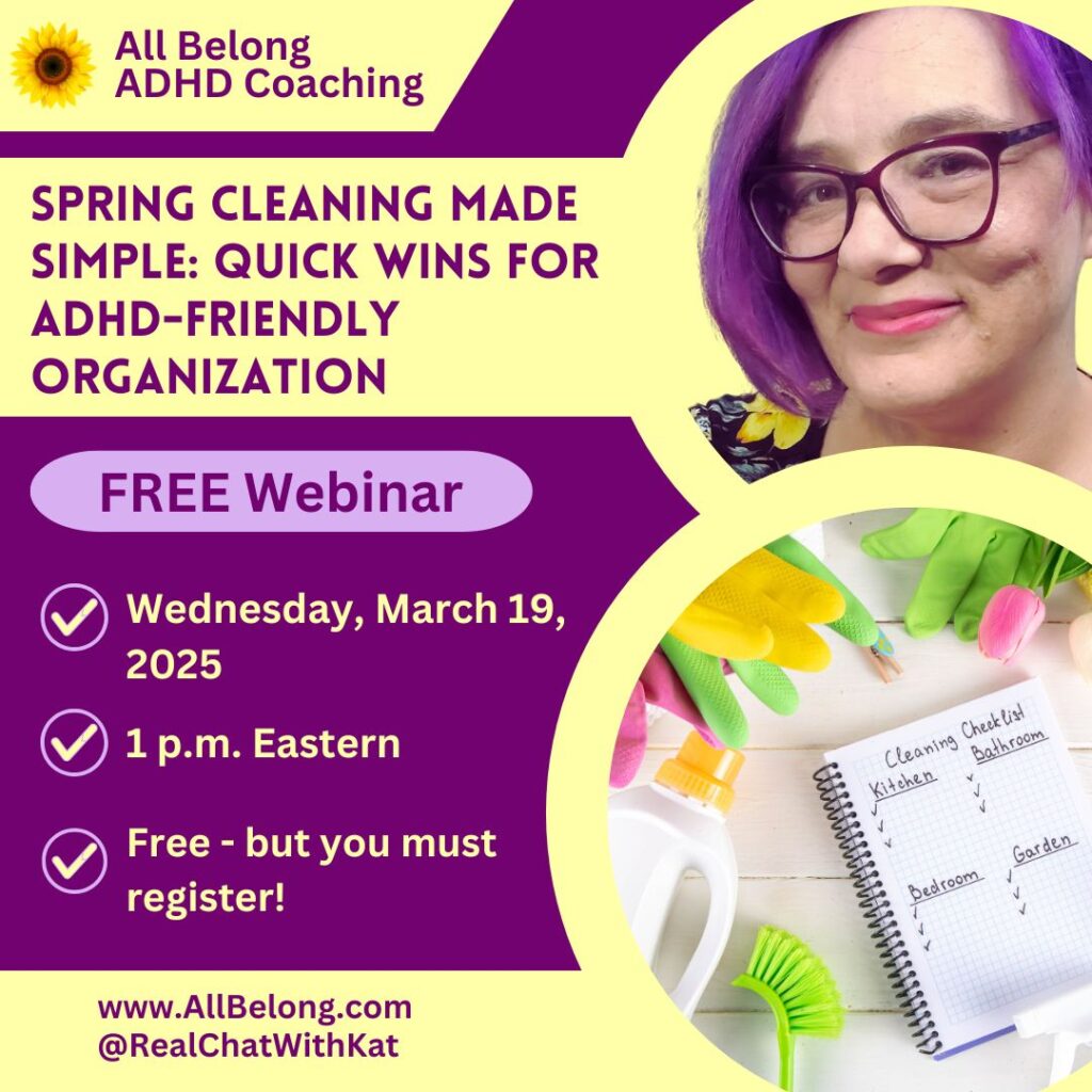 Spring Cleaning Made Simple - Quick Wins For ADHD Friendly Organization